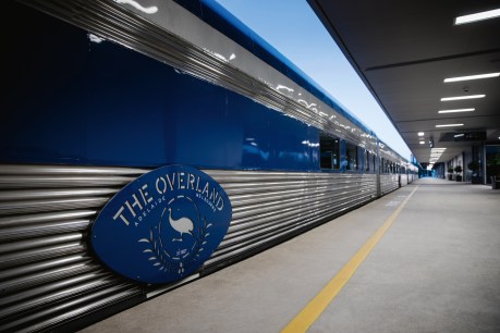 The Overland train set to resume when borders open