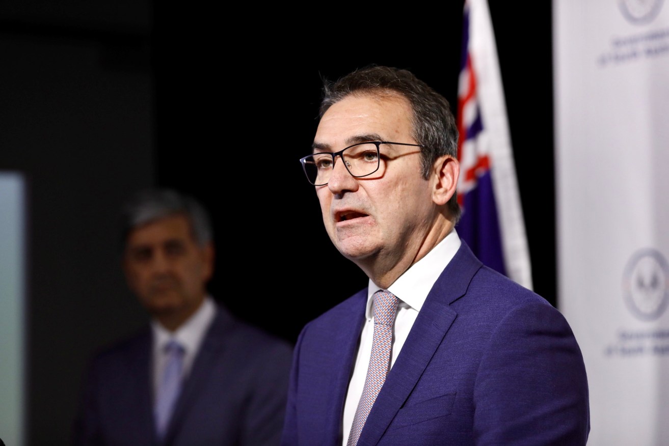 Premier Steven Marshall announced the package today. Photo: Tony Lewis/Solstice Media
