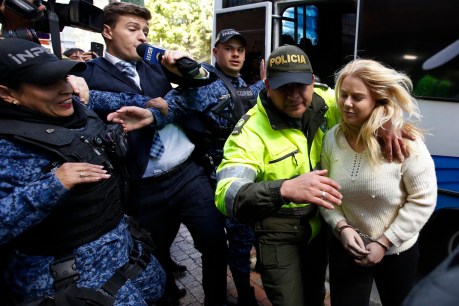 Adelaide’s “Cocaine Cassie” released from Colombian jail