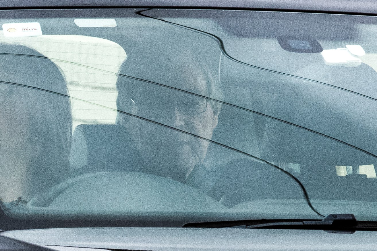 George Pell leaves Geelong's Barwon Prison after being freed by the High Court. Photo: AAP /James Ross