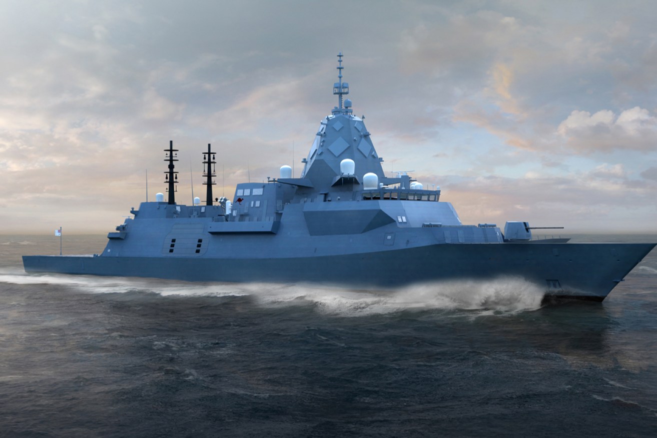 Hunter Class Frigates to be built at Osborne. Image: BAE Systems