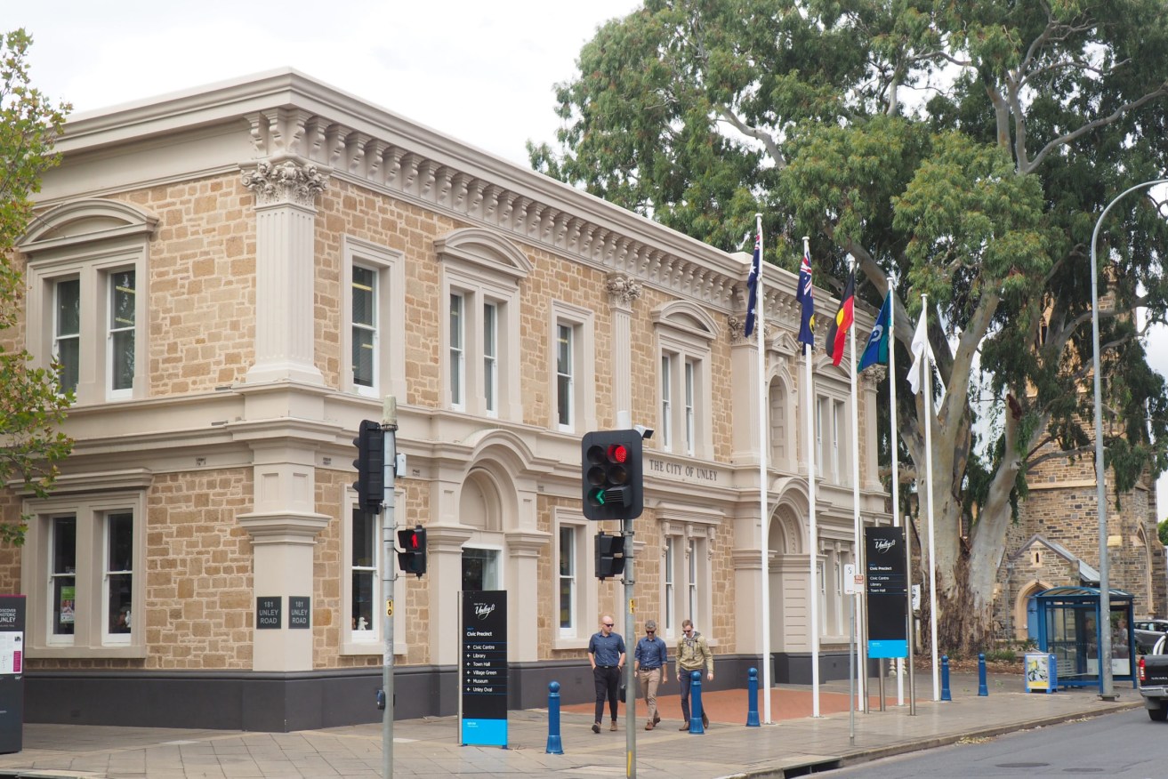 Unley Town Hall. Photo: Stephanie Richards/InDaily
