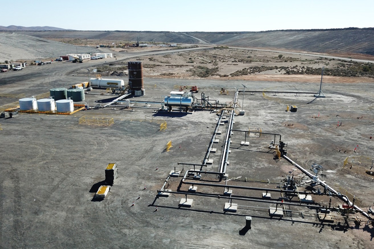 Leigh Creek Energy’s Pre-Commercial Demonstration (PCD) plant.