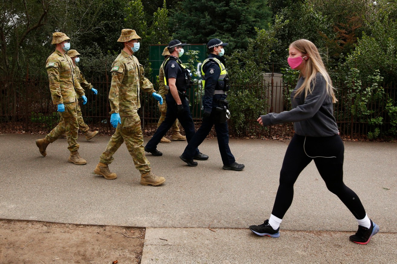 Photo: AAP/Daniel Pockett