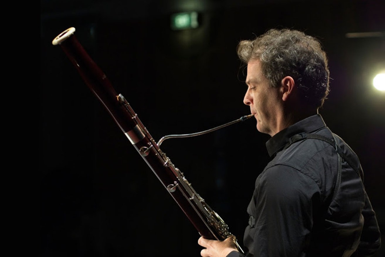 Mark Gaydon performing for the ASO's Virtual Concert Hall.