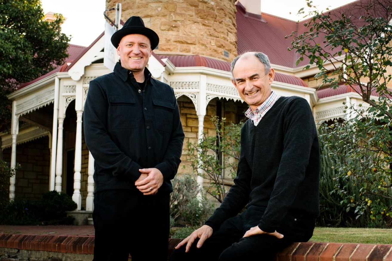 Arts Projects Australia co-directors Lee Cumberlidge and Ian Scobie. Photo: Morgan Sette
