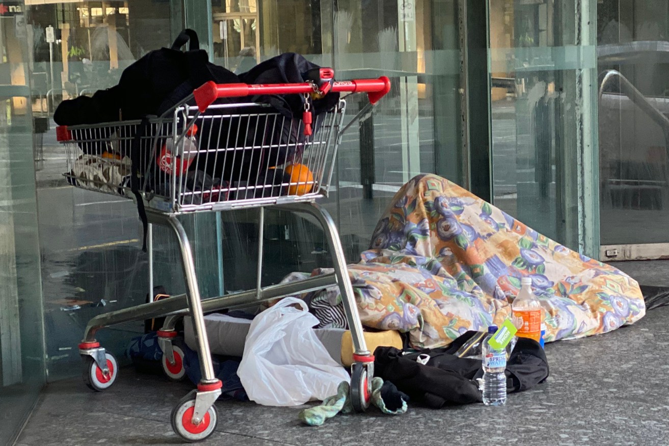 Hutt St Centre calls for $15 million of funding as homeless numbers in South Australia continue to rise. Photo: Tony Lewis/InDaily