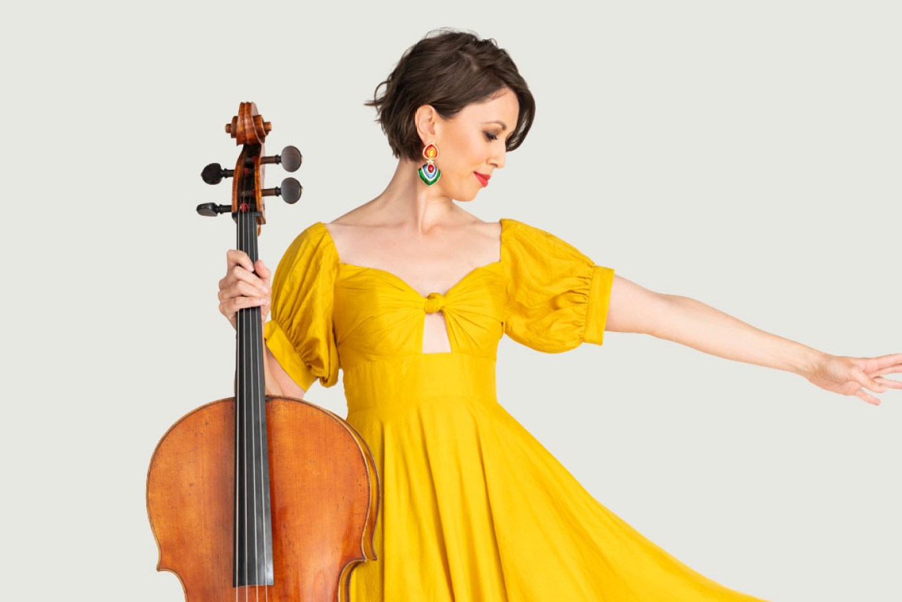 Cellist Sharon Grigoryan. Photo: Jacqui Way
