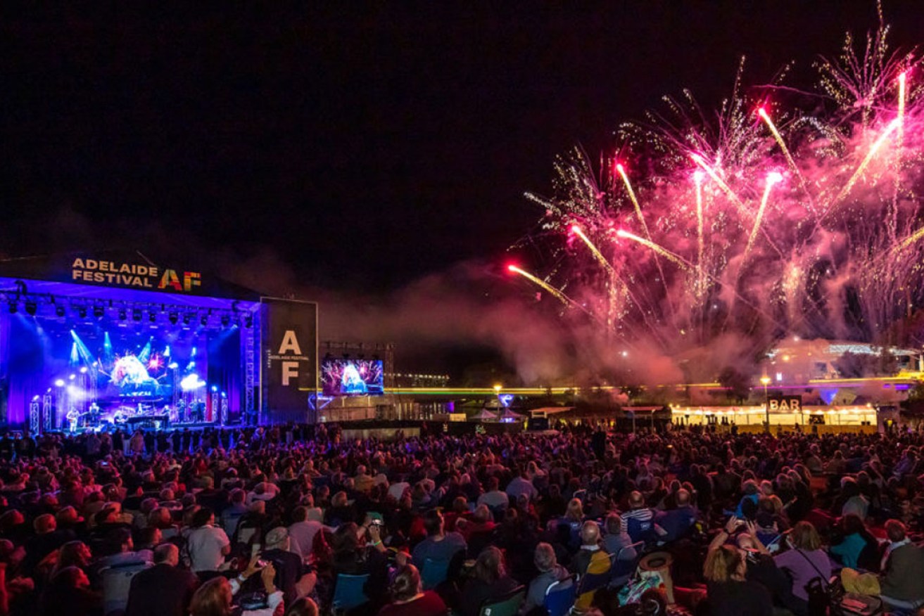 Life before COVID-19: The 2020 Adelaide Festival opening night concert in Elder Park.