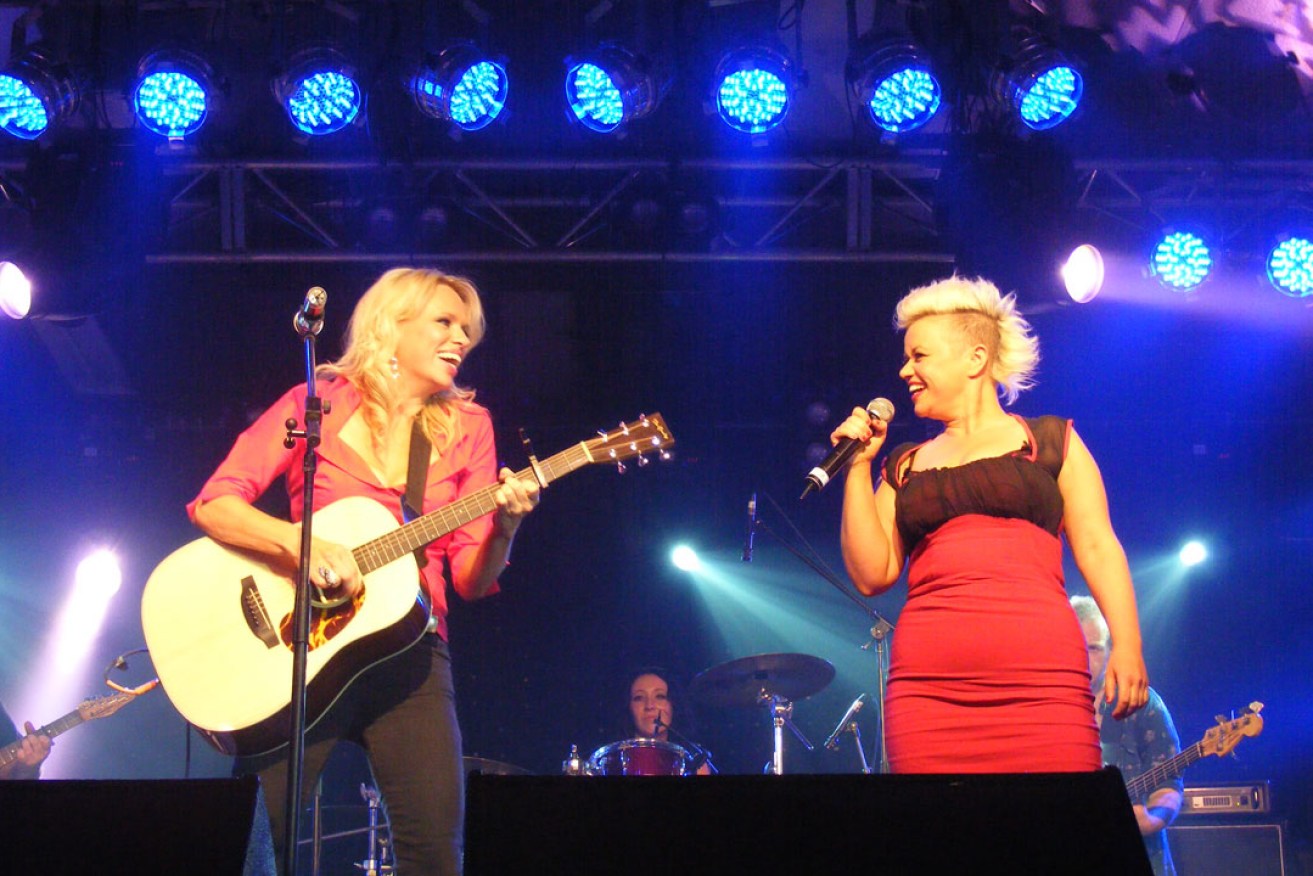 Beccy Cole and Libby O'Donovan. Photo: Robyn Waugh