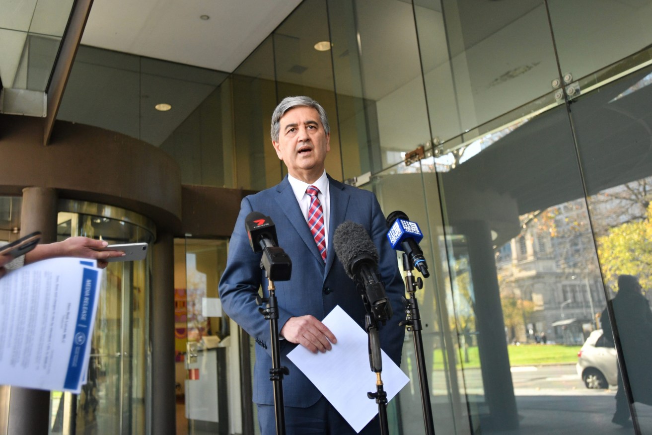 SA Treasurer Rob Lucas says he is looking to introduce a paid pandemic leave scheme. Photo: David Mariuz/AAP