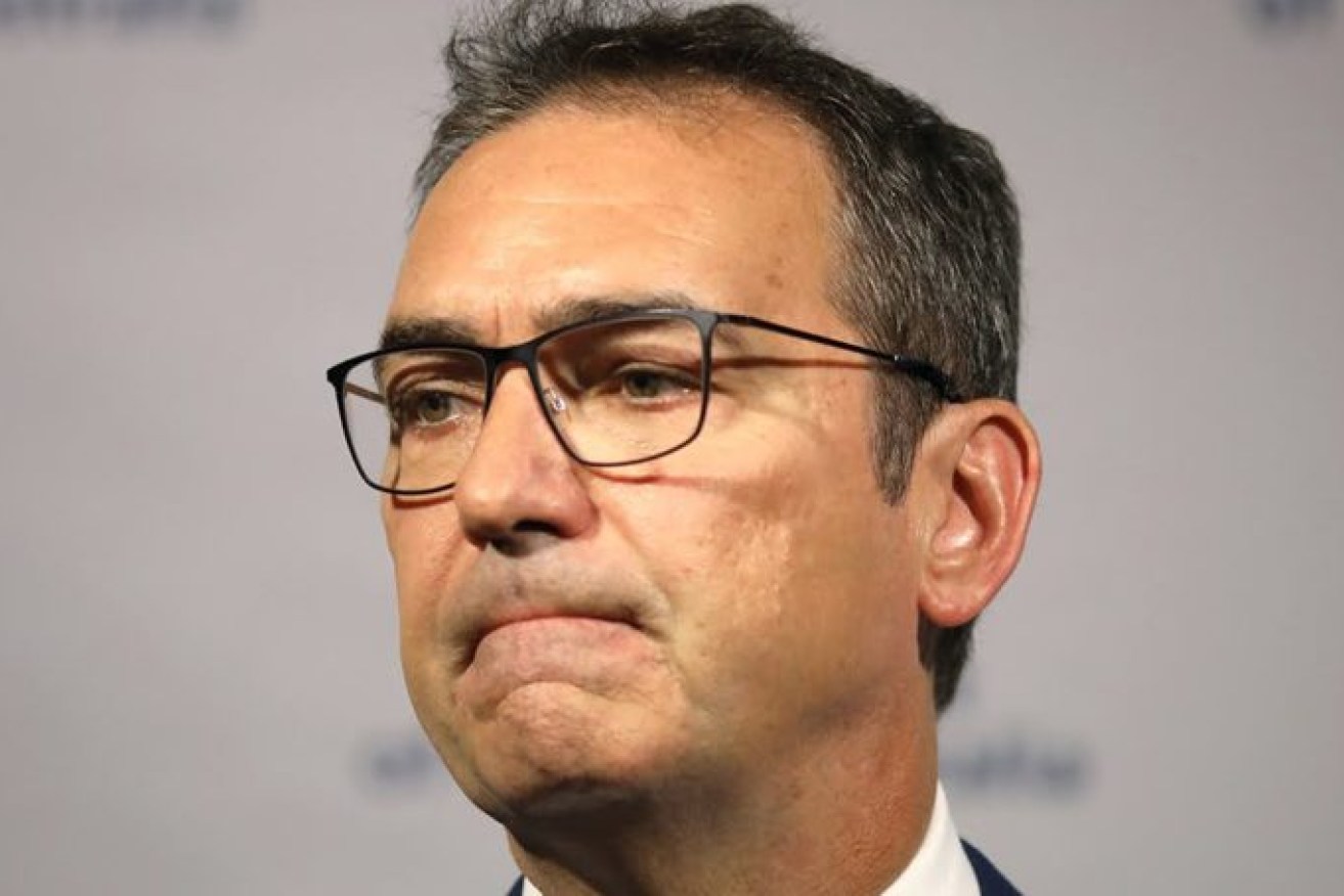 Premier Steven Marshall has defended his decision to allow up to 300 international students to return to SA. Photo: Tony Lewis/InDaily