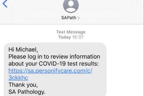 SA Health sent bungled COVID alerts after “pausing” private provider