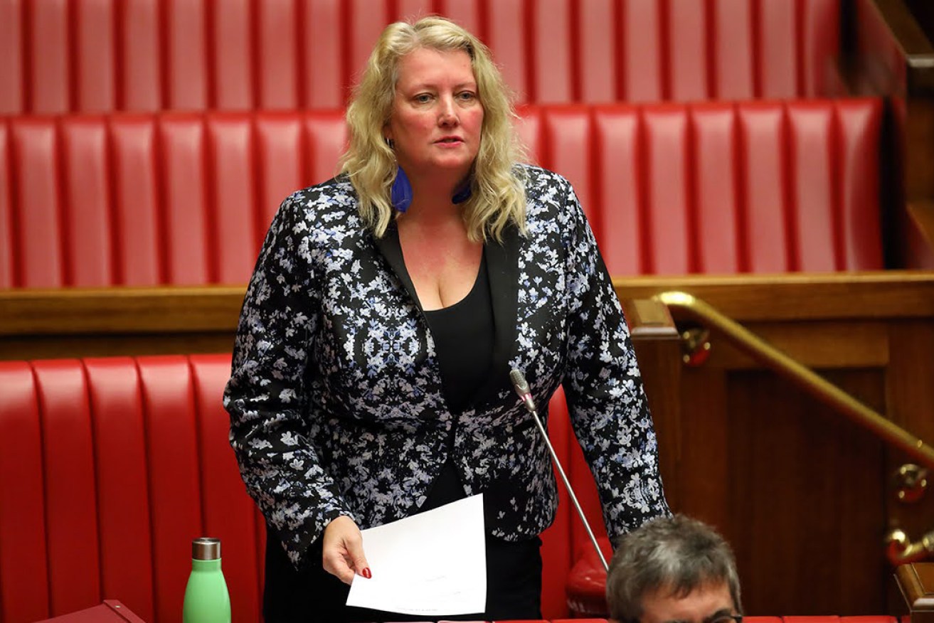 Greens MLC Tammy Franks failed to win the support of the Government for her motion to investigate workplace harassment in Parliament. Photo: Tony Lewis/InDaily