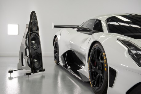 Brabham pumps up hypercar volume with Adelaide luxury speakers