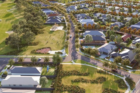 Murray Bridge housing development on track for hole in one