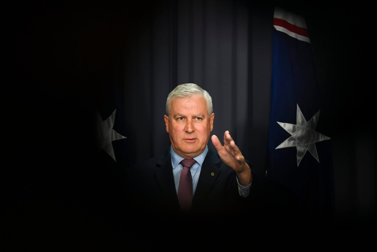 Australian Deputy Prime Minister Michael McCormack  Photo: AAP/Lukas Coch