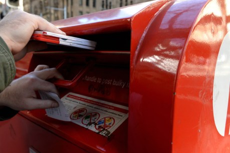 Writing on the wall for Australia Post letter deliveries