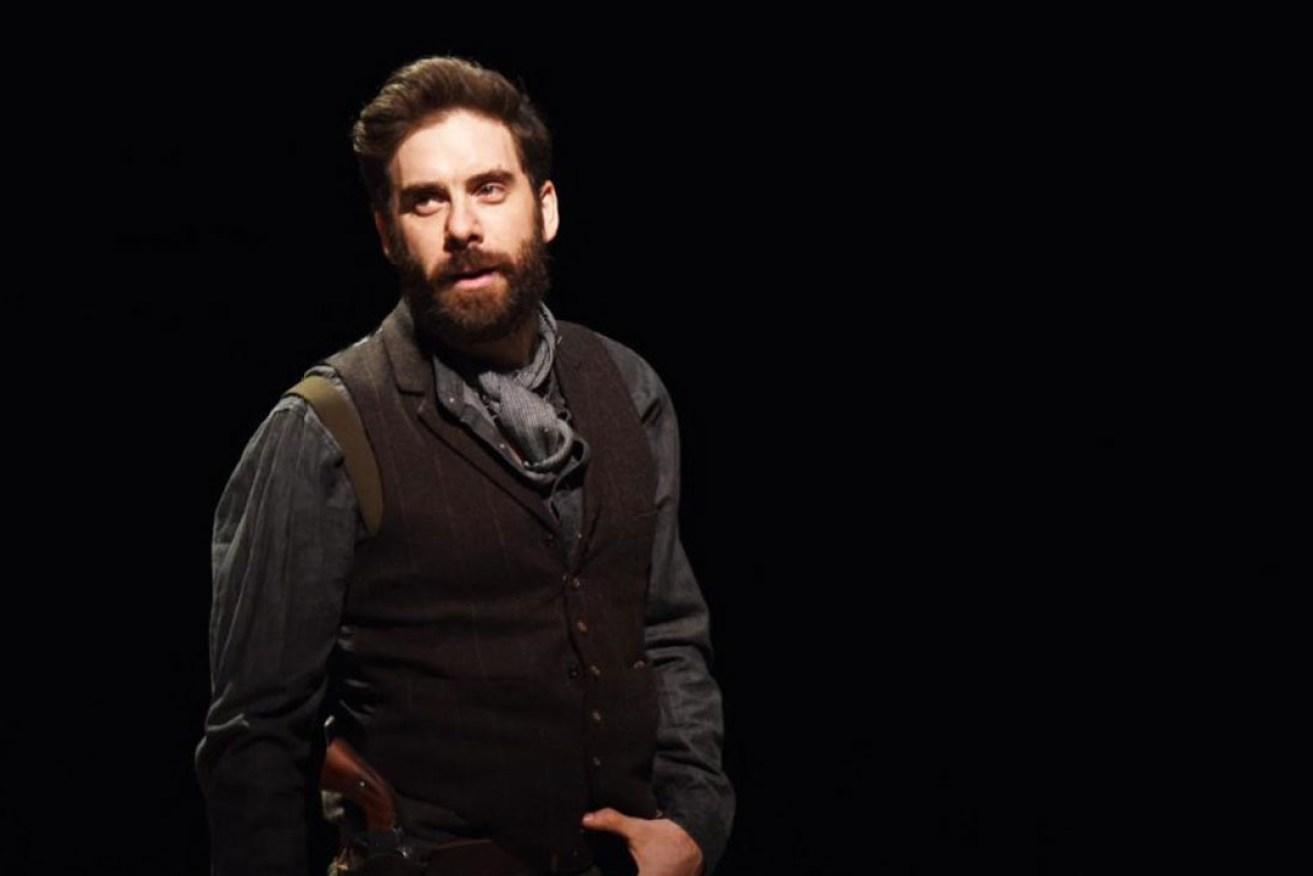 Samuel Dundas, who will play Voss, is pictured in Lost & Found Opera’s 'Ned Kelly'. Photo: Toni Wilkinson