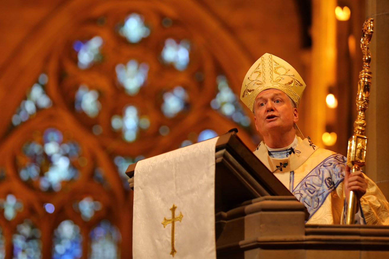 Archbishop of Sydney Reverend Anthony Fisher Photo: AAP/Steven Saphore