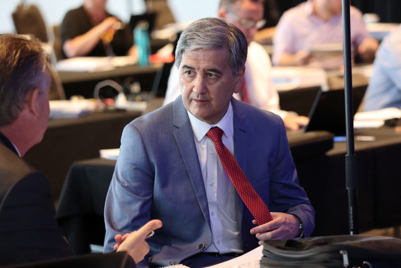 Treasurer Rob Lucas took over control of government advertising, promising greater transparency. Photo: Tony Lewis/InDaily