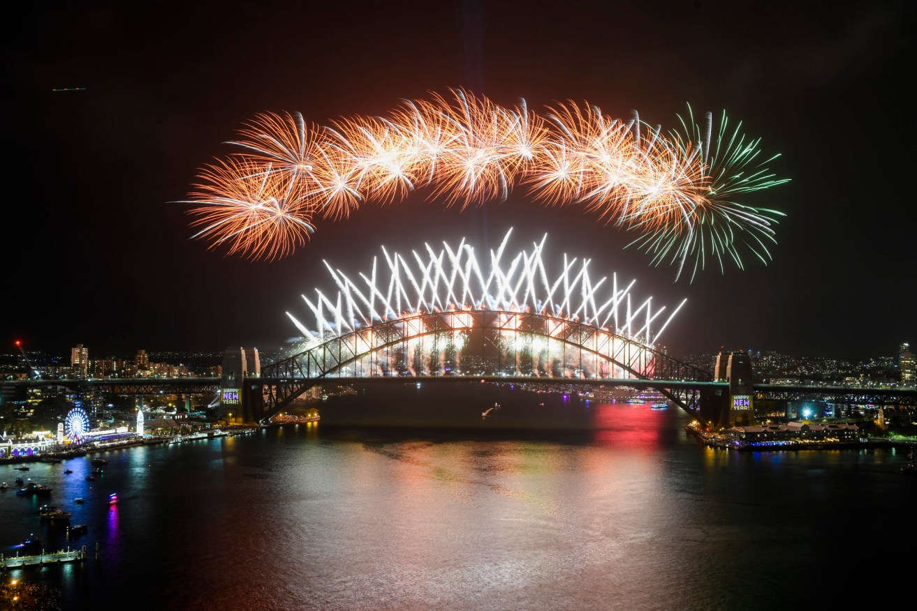 Thursday night's Sydney celebrations will be significantly scaled back from last year's NYE festivities. Picture: Lukas Coch/AAP.
