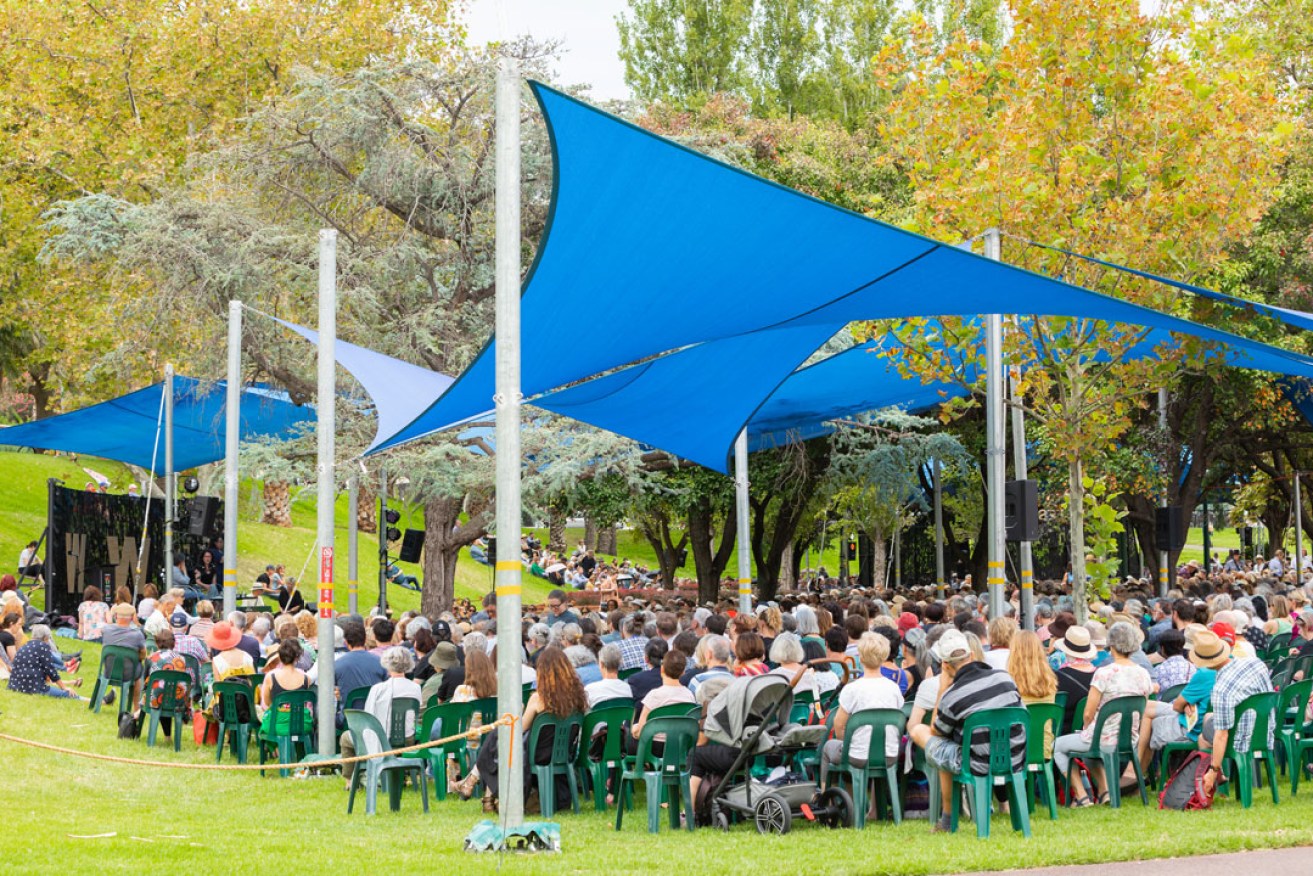Adelaide Writers' Week returns to the Pioneer Women's Memorial Garden from February 27. Photo: Adam Forte