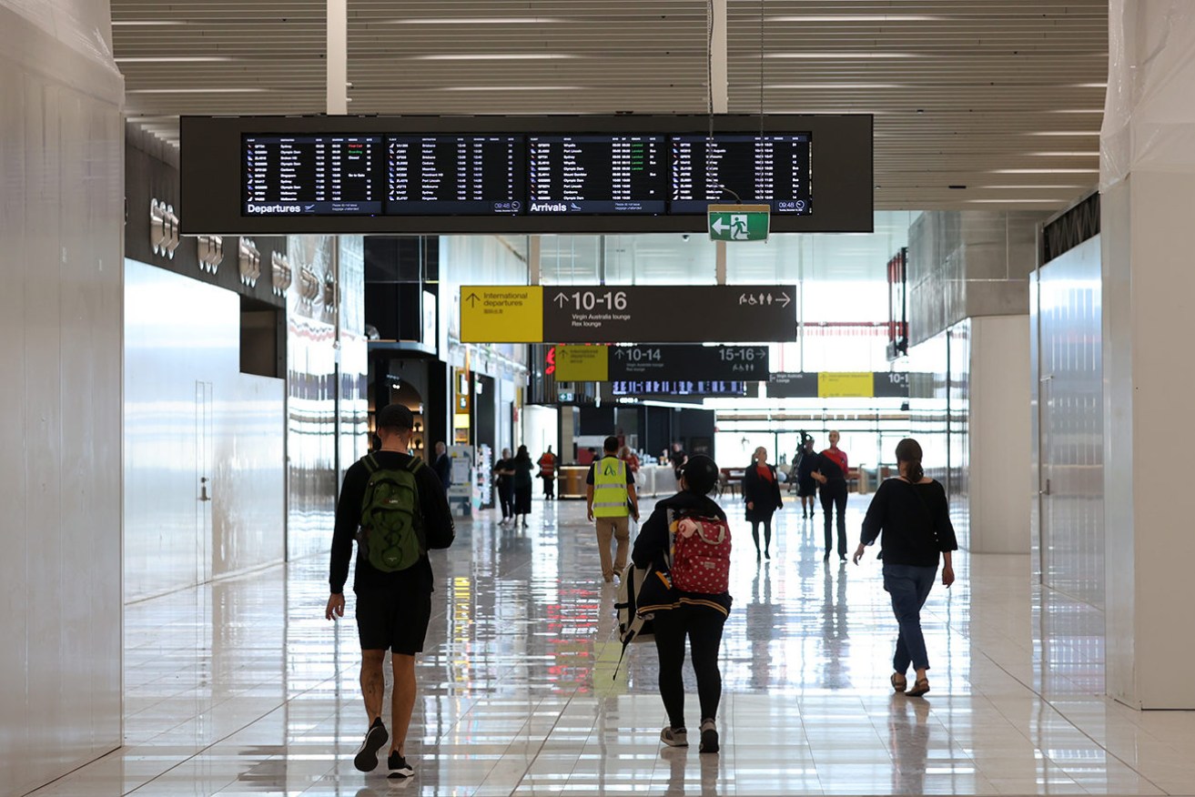 Adelaide Airport. Photo: Tony Lewis/InDaily