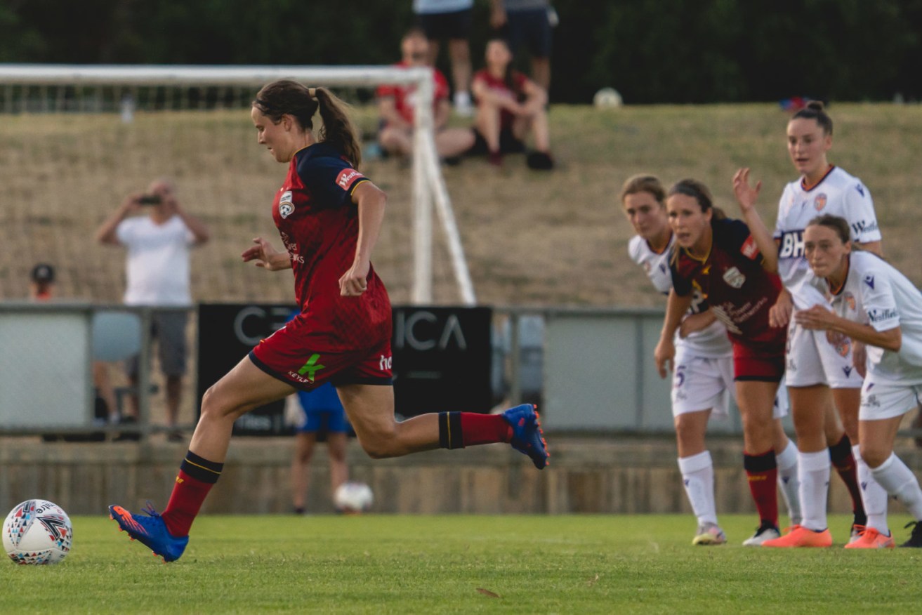 Emily Condon was in great form against Perth. Photo: Adelaide United