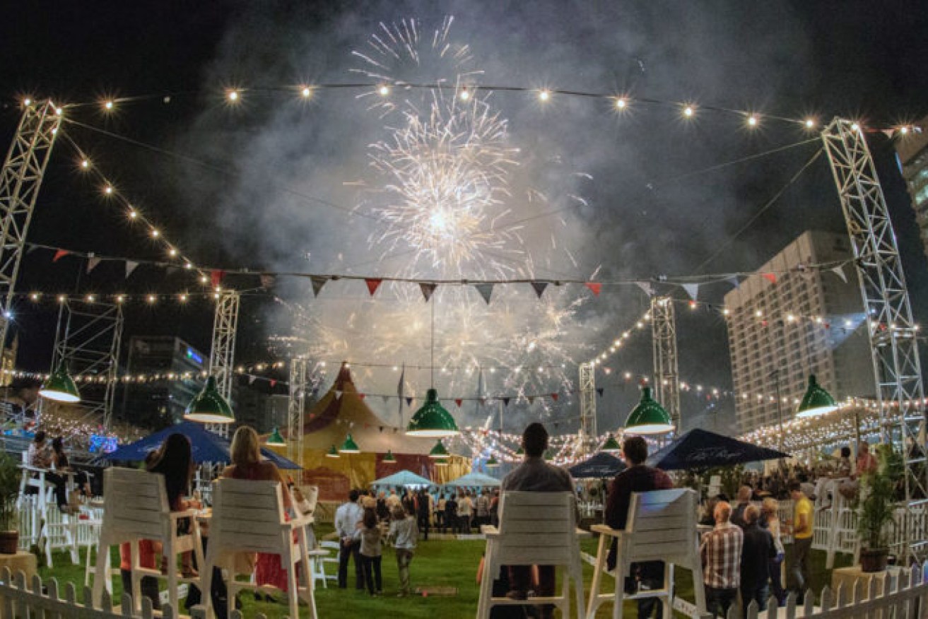 The Royal Croquet Club Fringe venue will return to Victoria Square this year under different management. Photo: Supplied