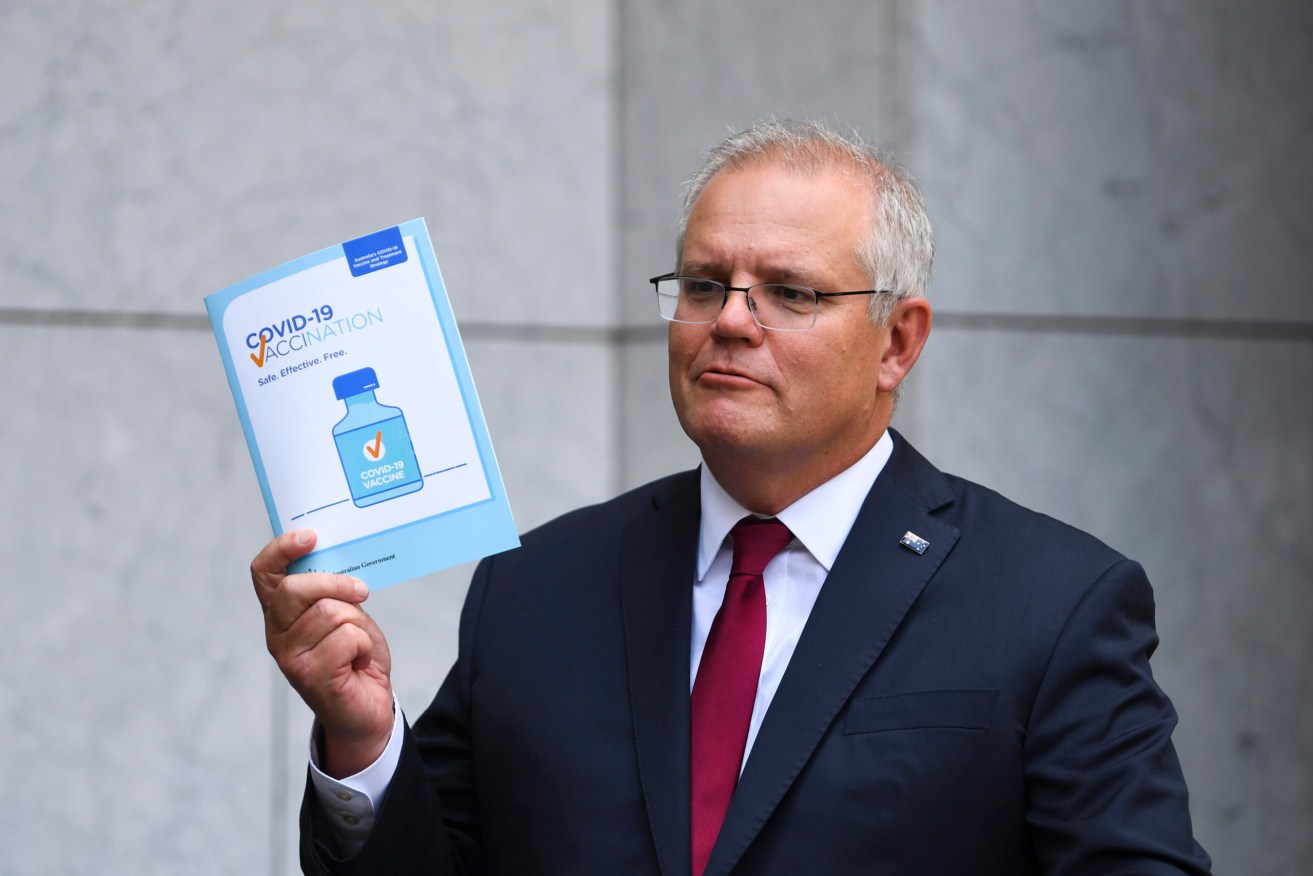 Scott Morrison will meet with state and territory leaders at national cabinet today to discuss reforms to hotel quarantine (Photo: Lukas Coch/AAP)