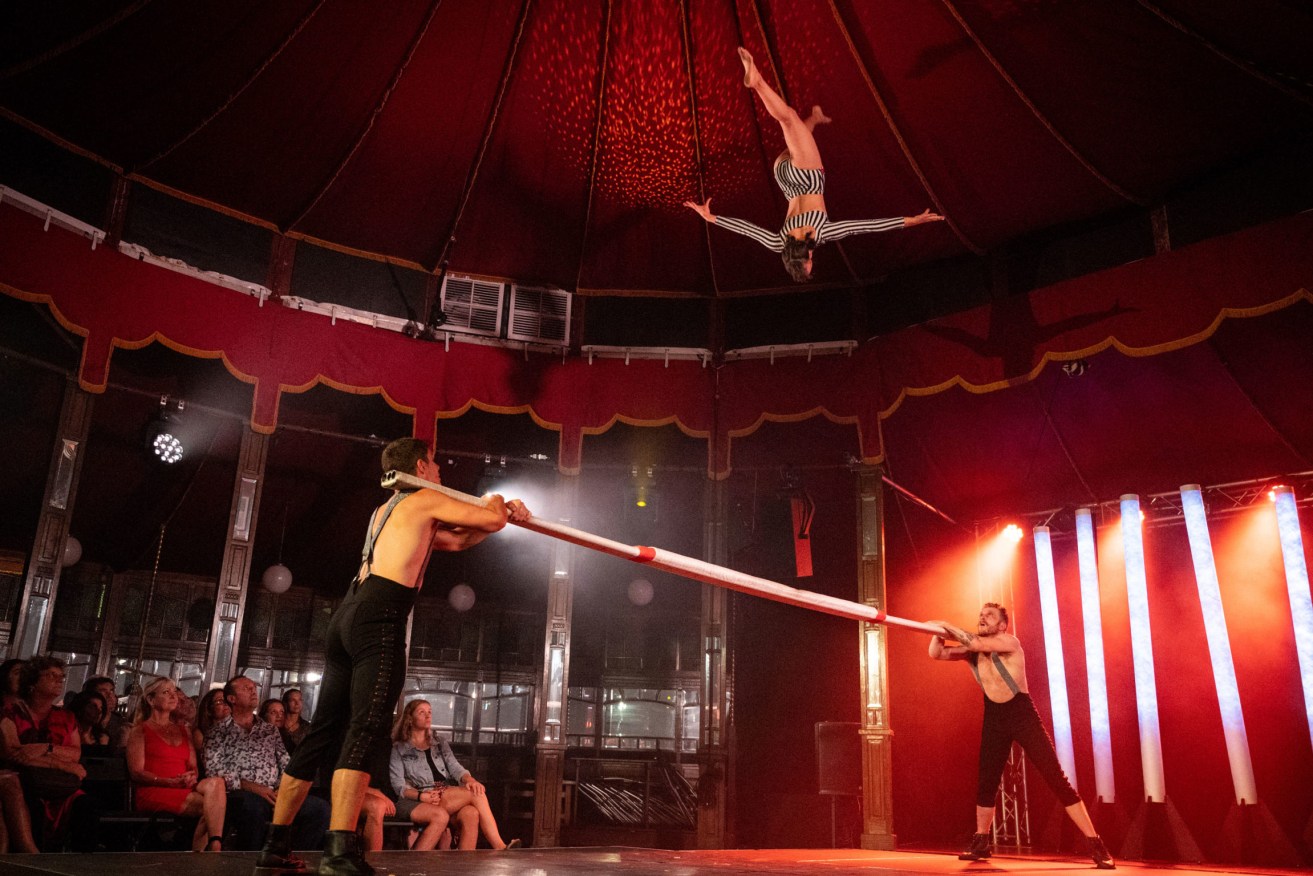 Rouge is vintage circus for the modern world. Photo: Miles Noel
