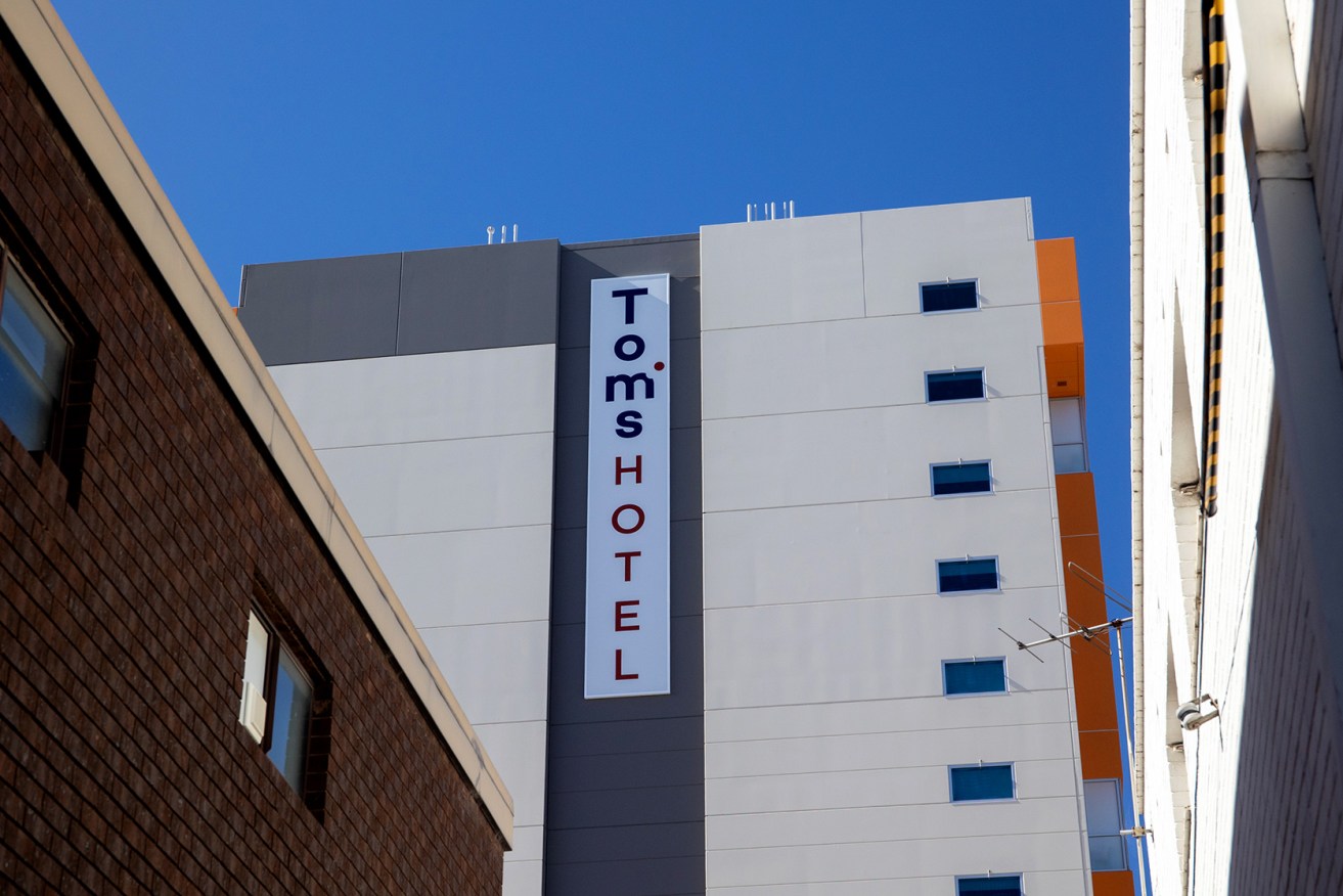 Tom's Hotel - SA's new COVID-19 quarantine facility. Photo: Tony Lewis/InDaily