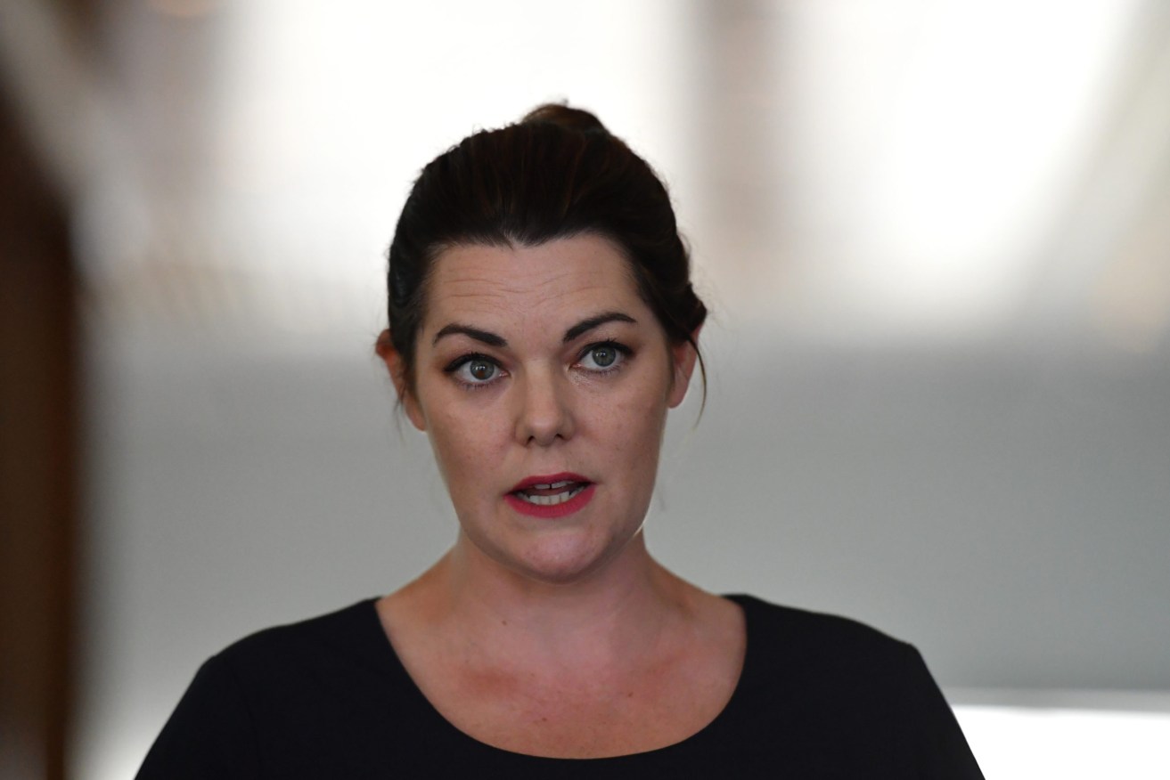 Former senator David Leyonhjelm will pay Greens senator Sarah Hanson-Young  $120,000 in defamation damages after the Federal Court dismissed his appeal on the matter (Photo: Mick Tsikas/AAP).