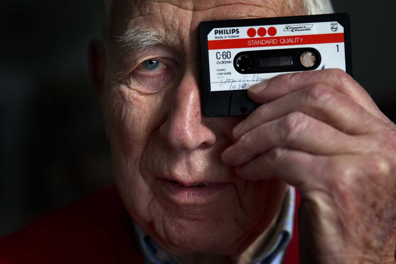 Dutch engineer Lou Ottens invented the audio cassette in 1963. Photo: EPA/JERRY LAMPEN