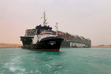 Ship blocking Suez Canal could ‘take weeks’ to clear