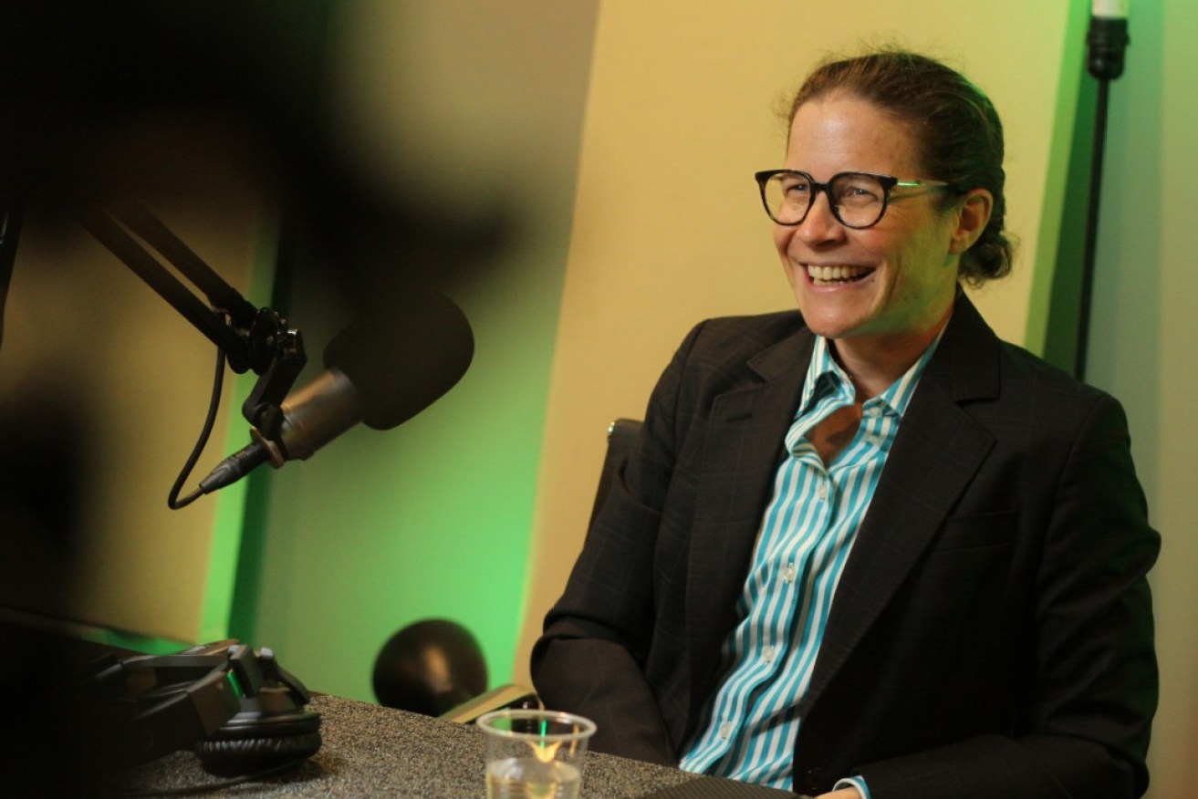 Sarah McEachern, the first female Partner of Nexia Edwards Marshall, speaks with Sarah Bartholomeusz about being female in the accounting industry. Photo: Rory Noke from Podbooth 