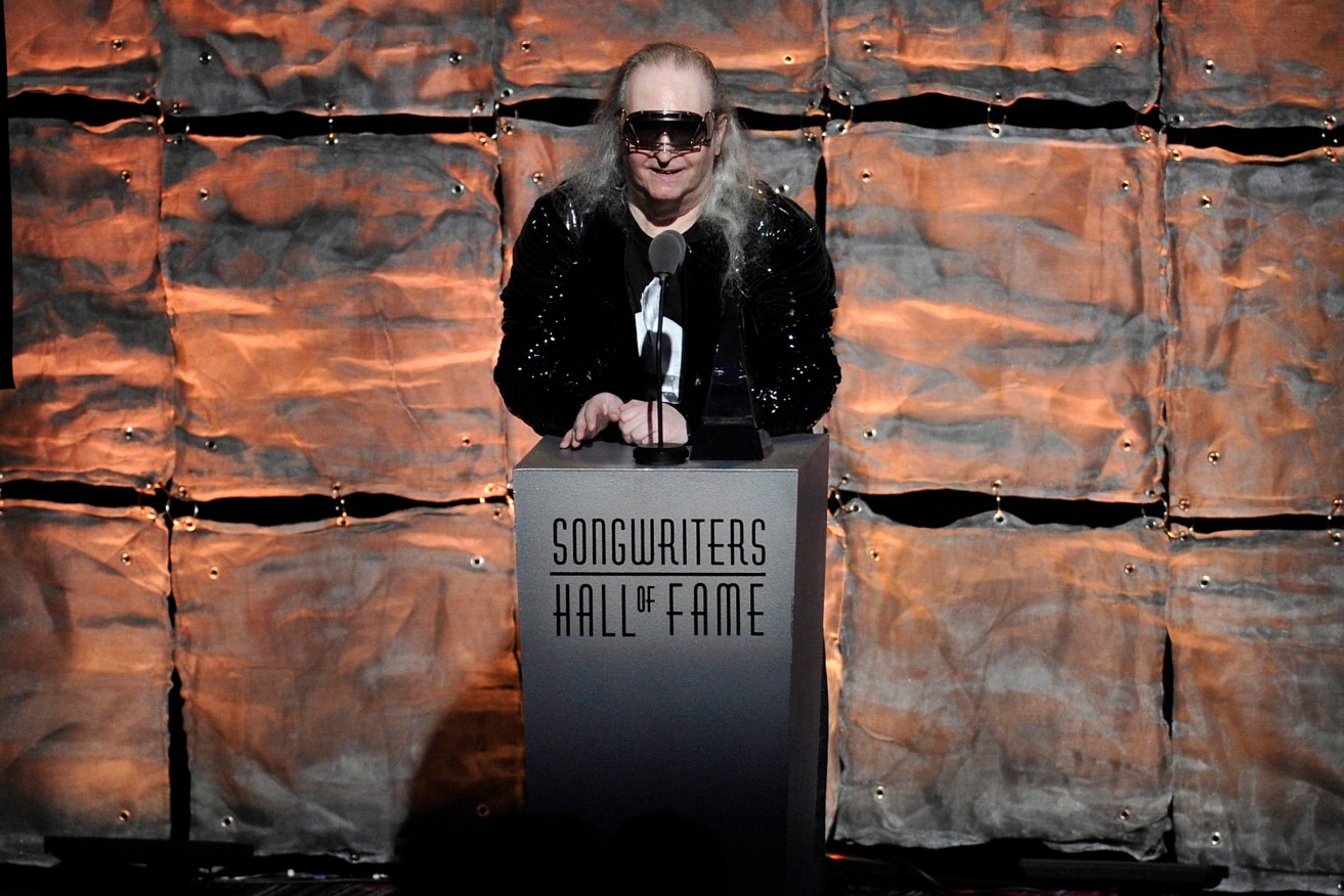 Jim Steinman was inducted into the Songwriters Hall of Fame in 2012. Photo: Evan Agostini/Invision