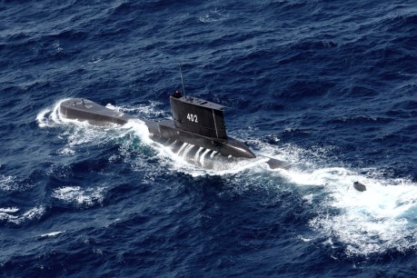 Indonesia asks Australia to help locate missing submarine