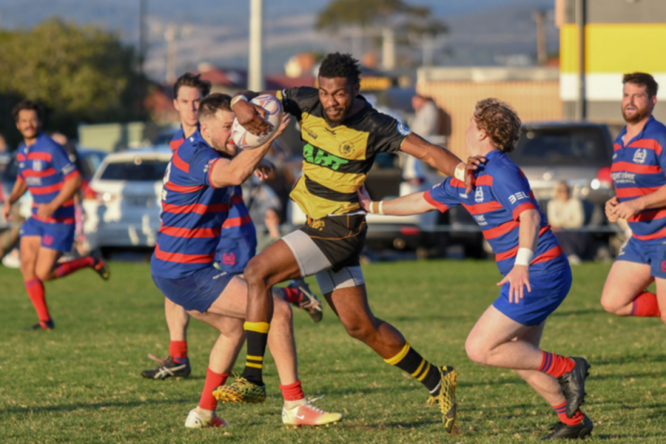 Brighton beat Old Collegians in their Round 3 battle in the Coopers Premier on Saturday. Photo: AJWalwyn Photography 
