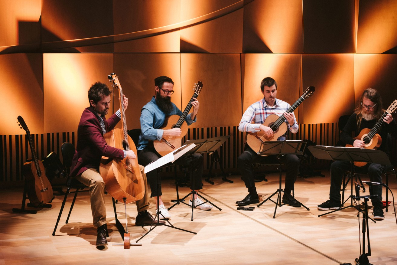 Classical ensemble Melbourne Guitar Quartet is part of this year's Adelaide Guitar Festival line-up. 