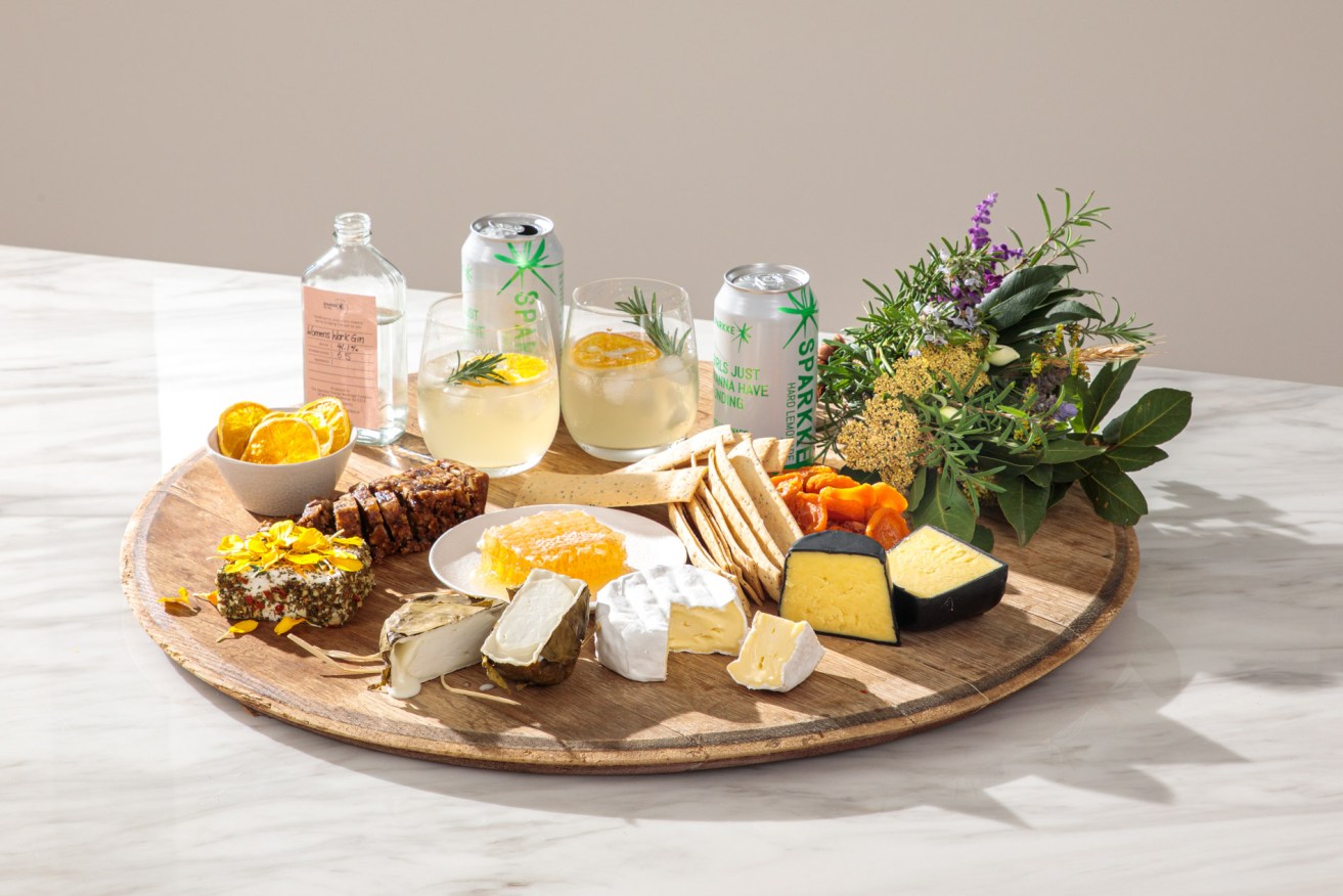 One of Woodside Cheese Wrights Mother's Day hampers. Image: supplied