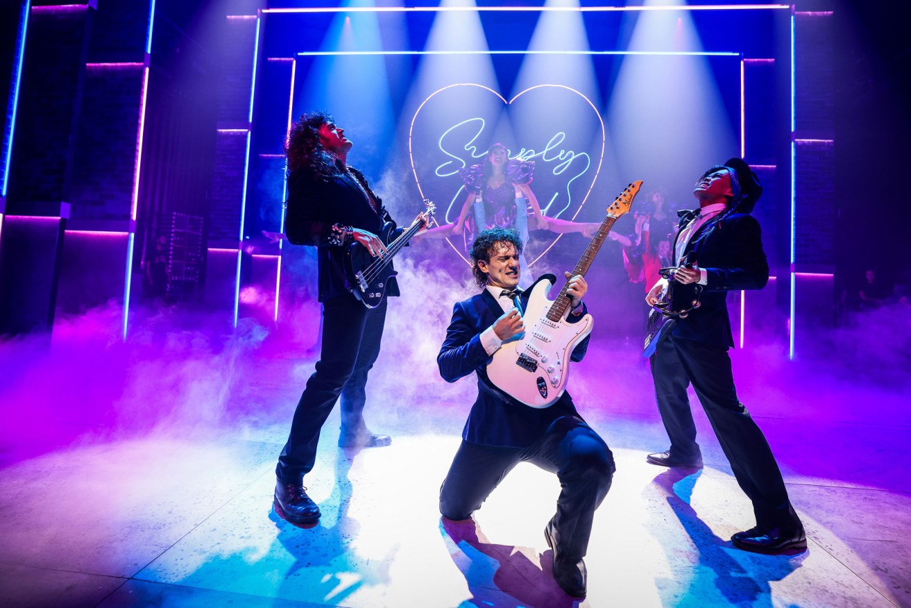 The Wedding Singer brings all the 1980s energy to Her Majesty's Theatre. Photo: Nicole Cleary