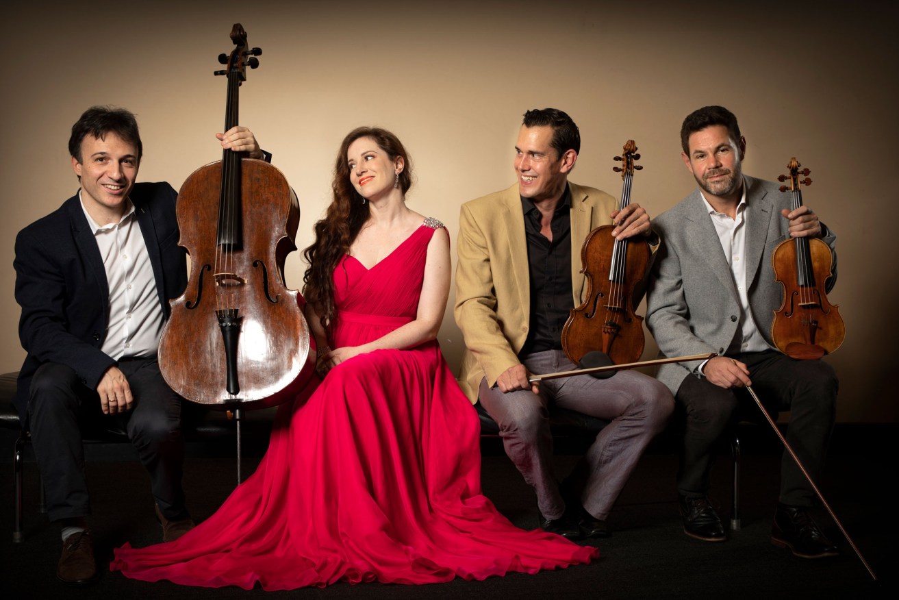Umberto Clerici, Lorina Gore, Tobias Breider and Andrew Haveron. Image by Chris Pavlich Photography.