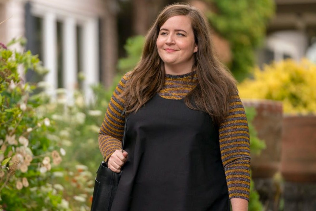 Actor Aidy Bryant as Annie in Shrill, which is screening now on SBS.