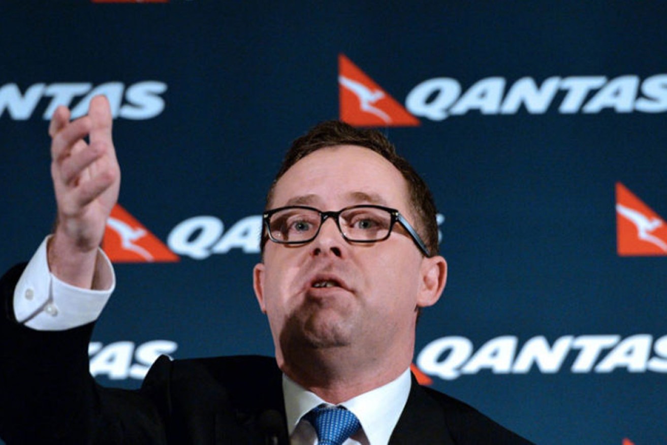 Qantas CEO Alan Joyce has announced the airline will establish a new base at Adelaide Airport.