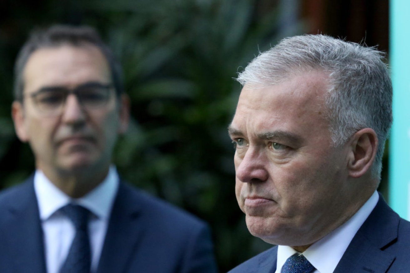 South Australian Health Minister Stephen Wade has announced $20 million in budget funding to boost elective surgery volumes. Picture: Kelly Barnes/AAP
