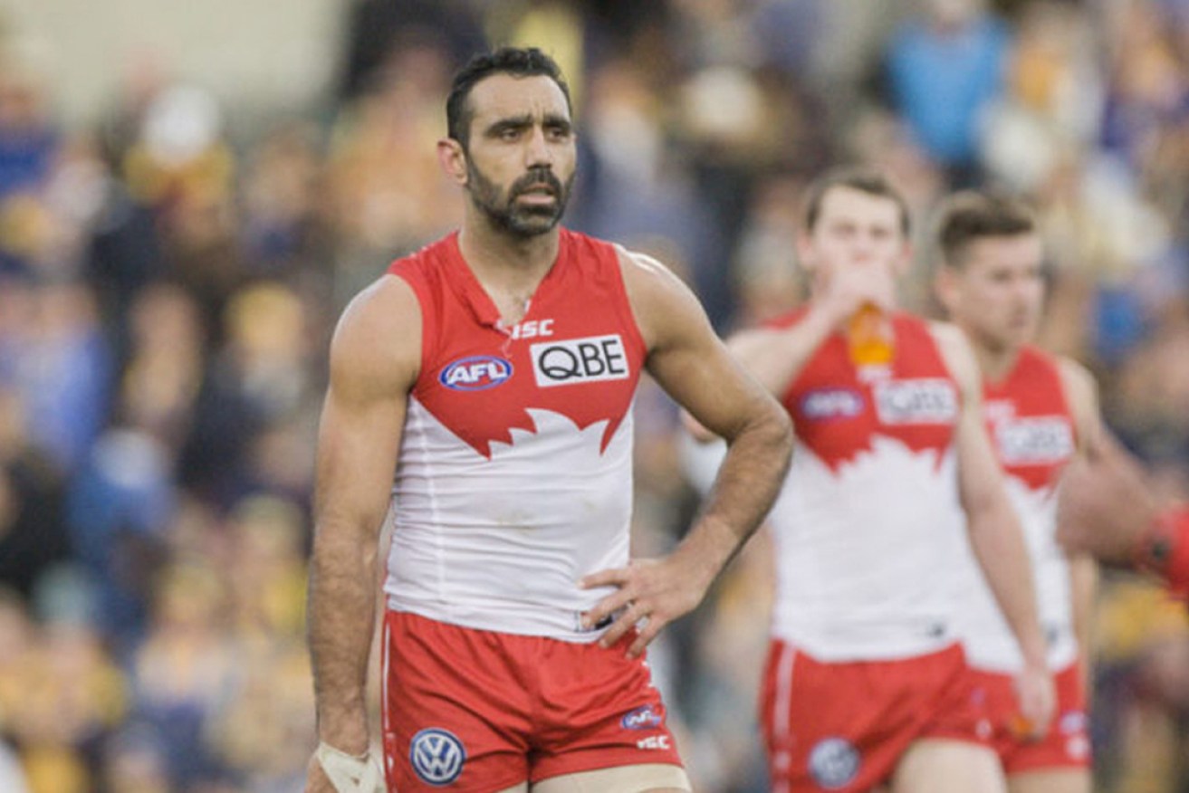 Adam Goodes has rejected an offer to be inducted into the Australian Football Hall of Fame.