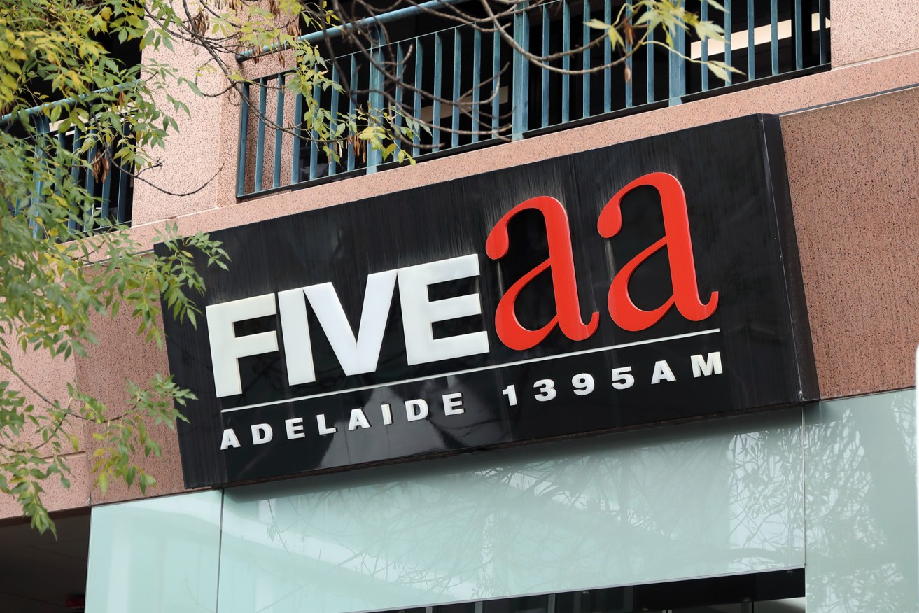 There will be celebrations today at the FIVEaa studios in Hindmarsh Square. Photo: Tony Lewis/InDaily