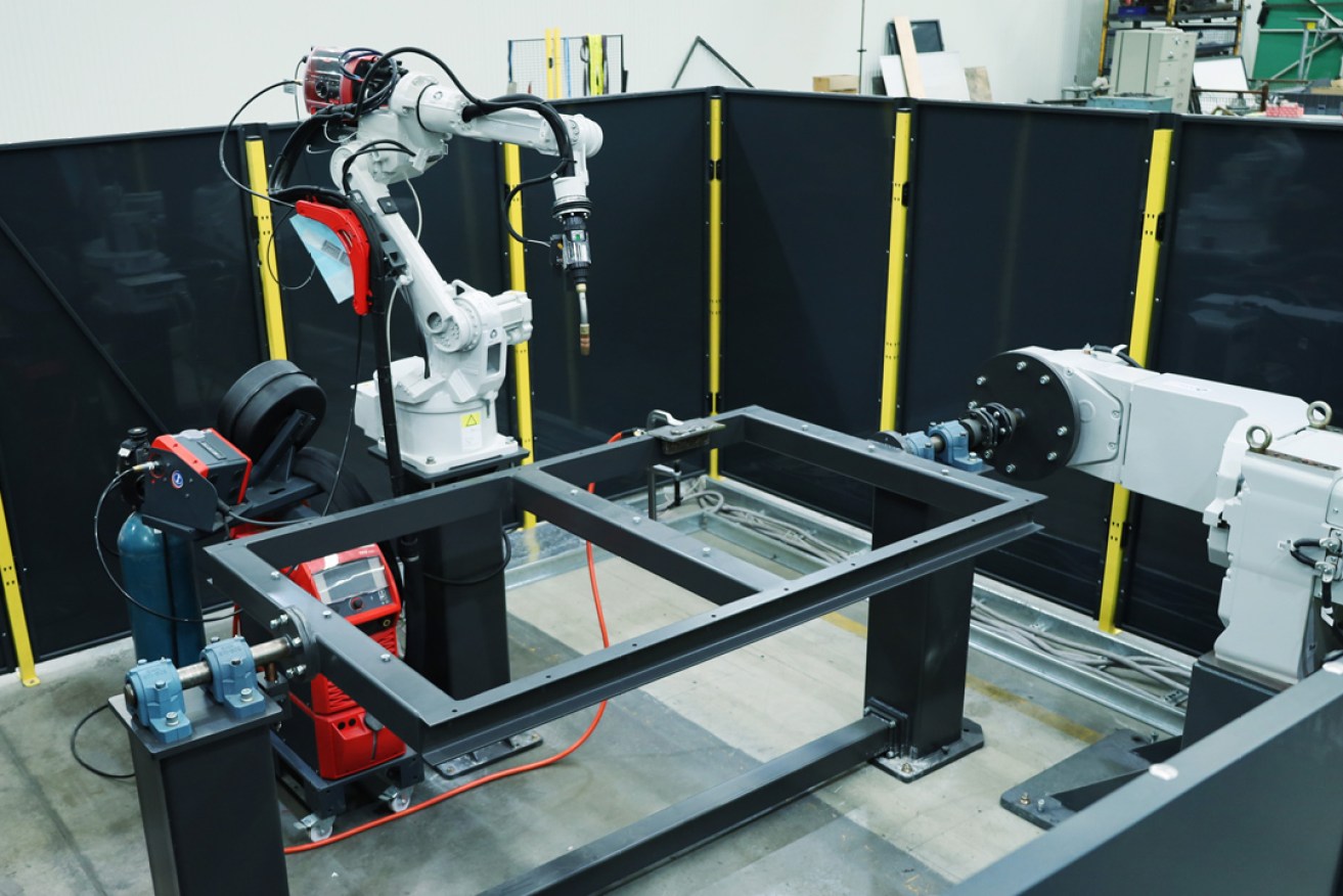 AML3D's robotic welding and additive manufacturing technology will be part of an R&D facility being set up at Tonsley.